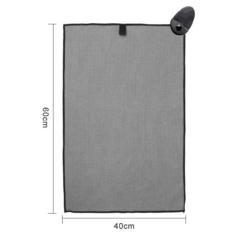 Golf Towel Magnetic Microfiber Waffle 3D Embroidery Logo Custom