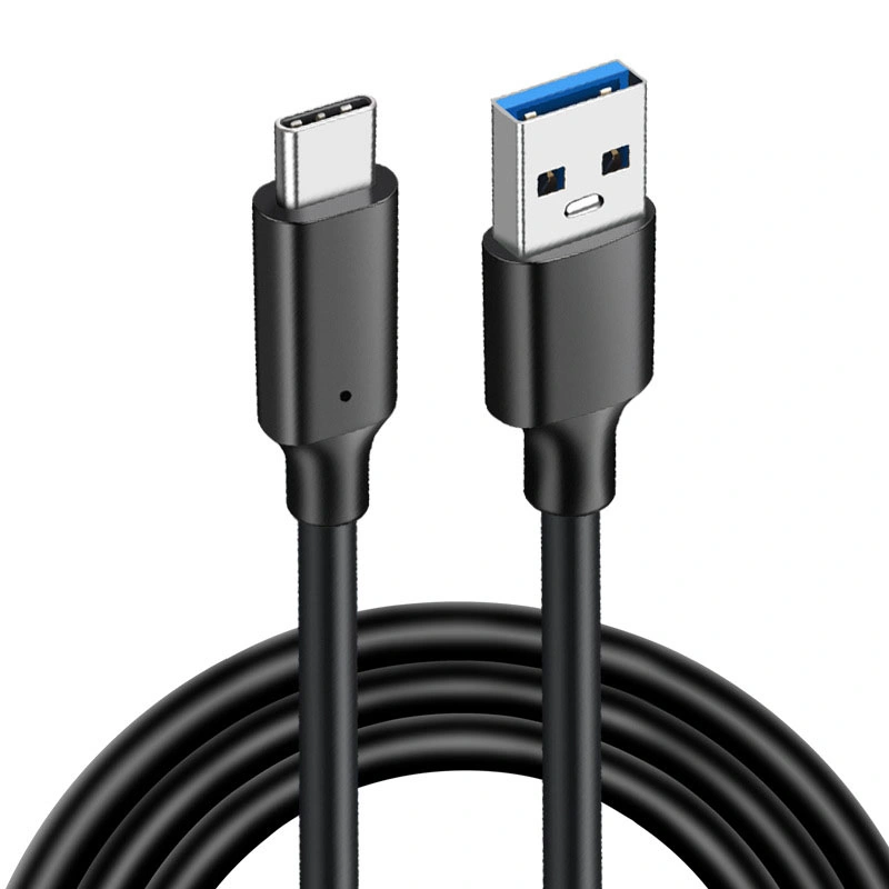 Cable de datos USB 3,2 Tipo C 3A 60W Tipo C carga rápida Cable del cargador