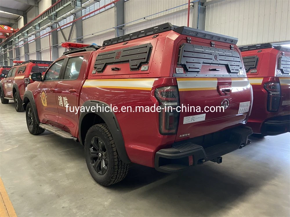 4X4 All Driven Mini 300 Liters I&prime; Suzu Pickup Forest Fire Fighting Truck