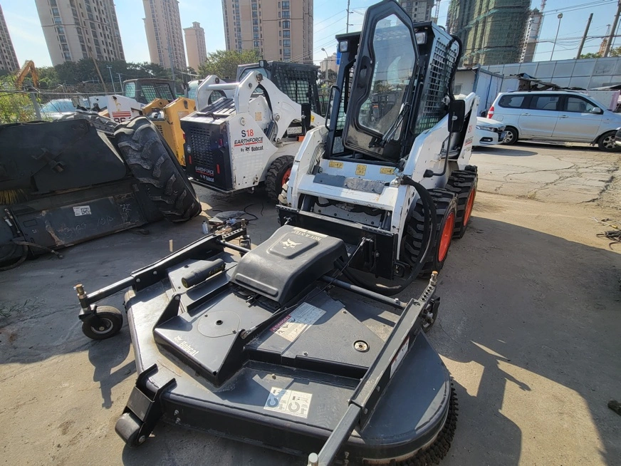 Usado en stock Nuevo accesorio de segadora de cargadora compacta Bobcat Cortador de hierba Cropper