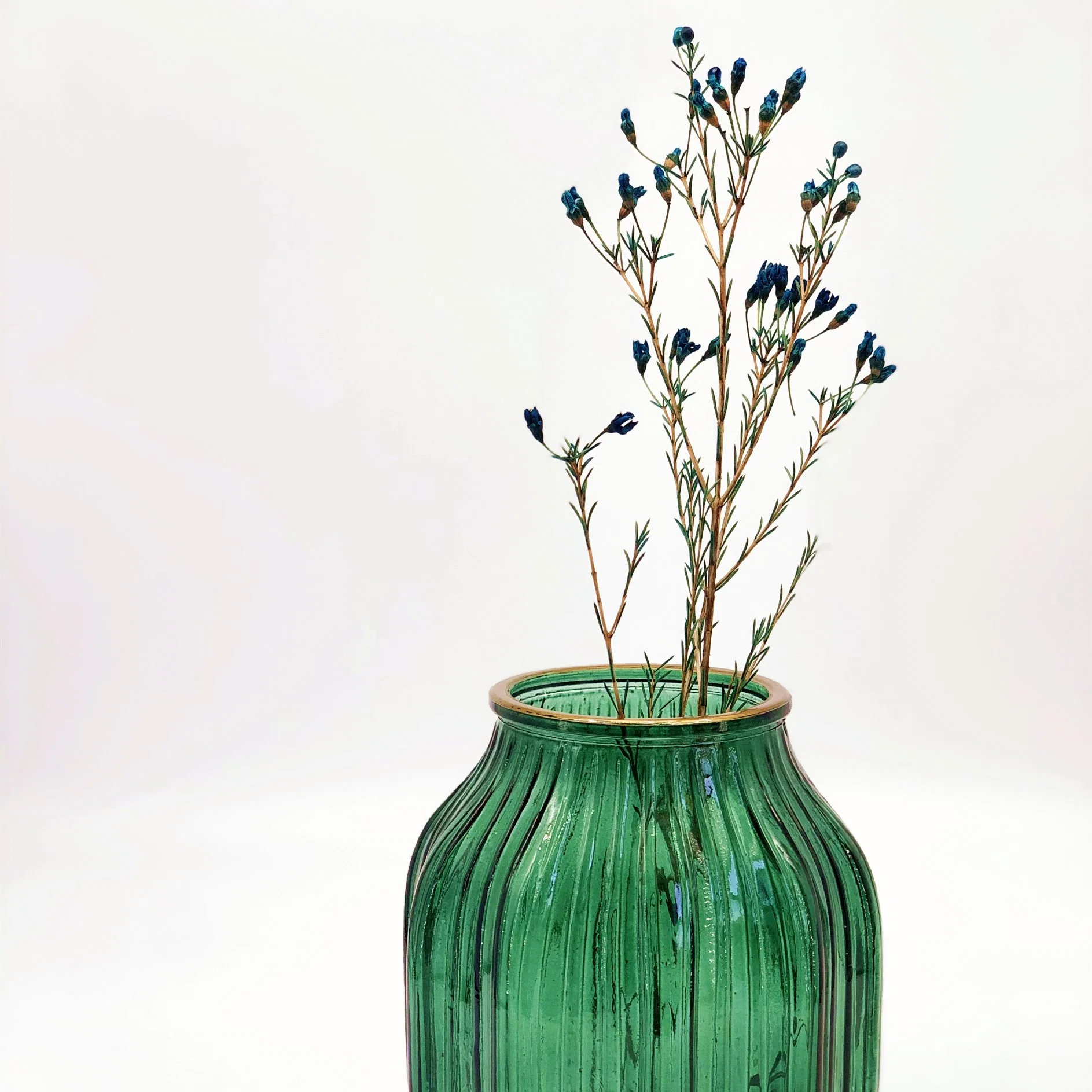 Décoration d'accueil populaire Vase en verre coloré sur la vente