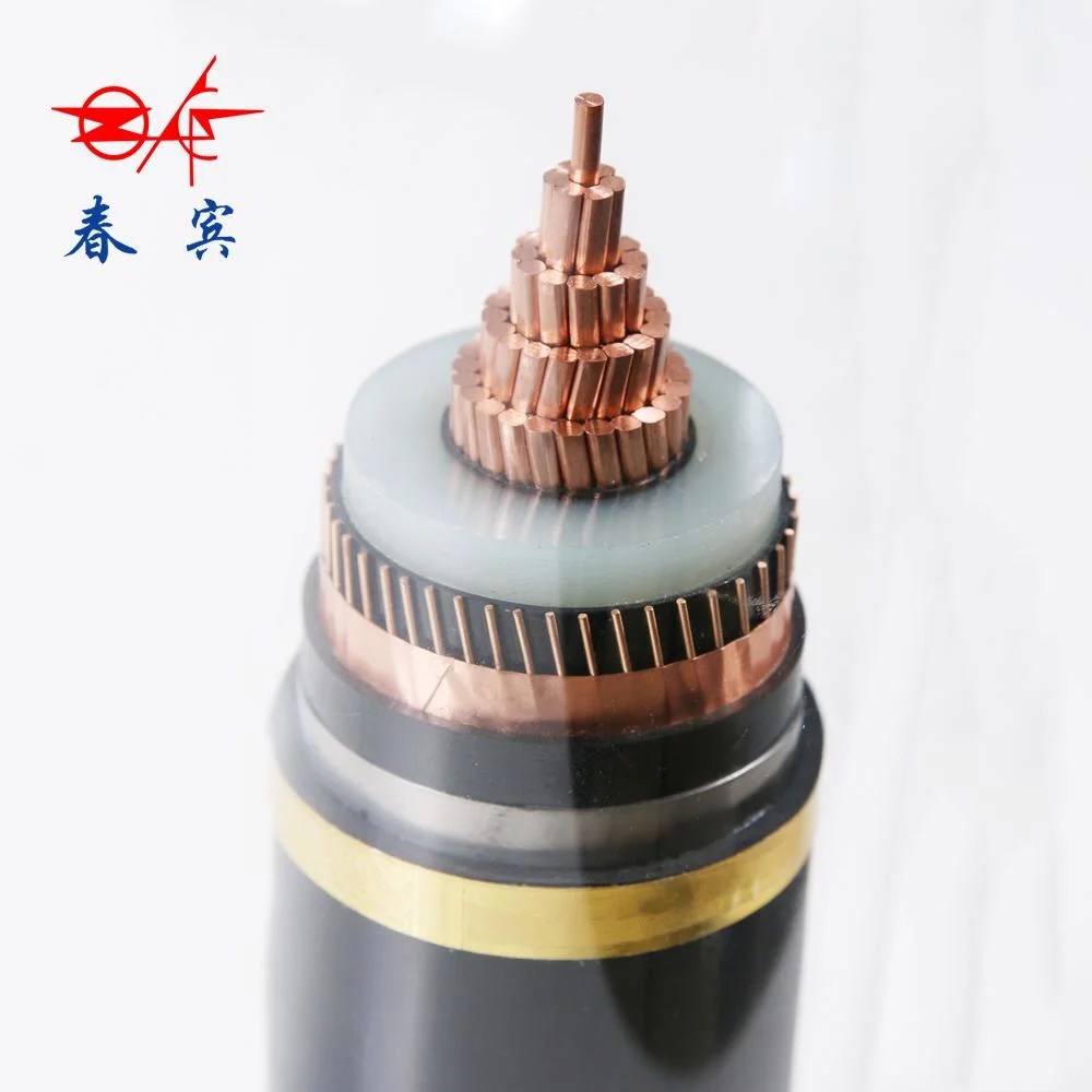 Yjv22 8.7/15kv 3&times; 95mm2 N2xseby Cu/XLPE/Cts/Sta/PVC Power Cable