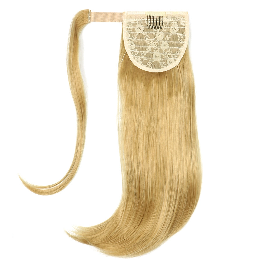 Alileader Hot Sale Retro ajustable Flipped Wig largo ponytail Magic Cinta adhesiva alrededor de la extensión de cola de caballo de pelo