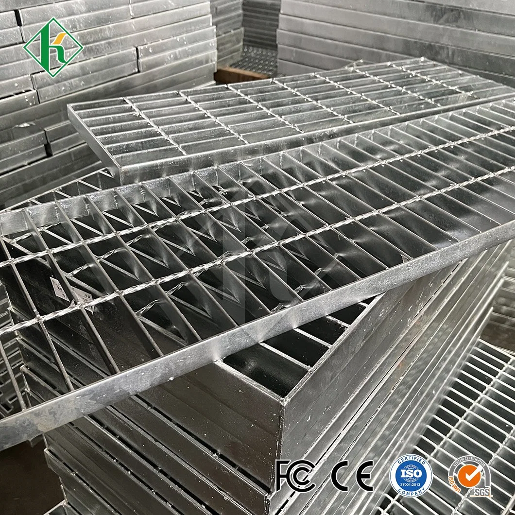 Kaiheng Galvanized Round Bar Grating Suppliers Trench Covers China Stainless Steel Floor Grating Trench Drain Grate