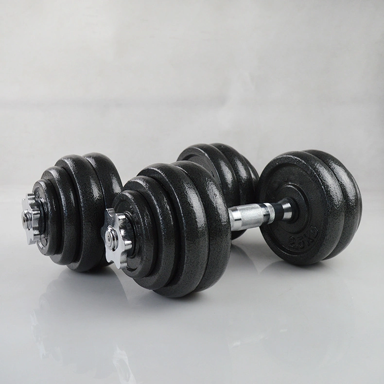 Cheap Body Building Manufacture Weight Lifting Power Training Cast Iron Gym Equipment Fitness Dumbbell Sets