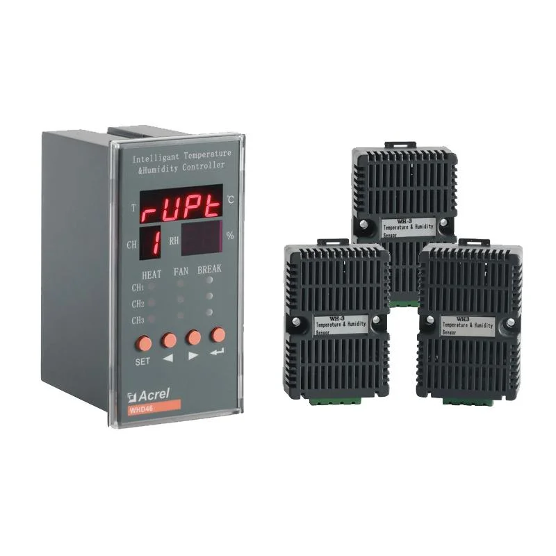 Three Channels Temperature & Humidity Controller with Fan Heater