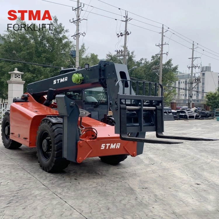 Stma Factory 3t Small Telehandler Forklift Container with Cummins EPA Engine