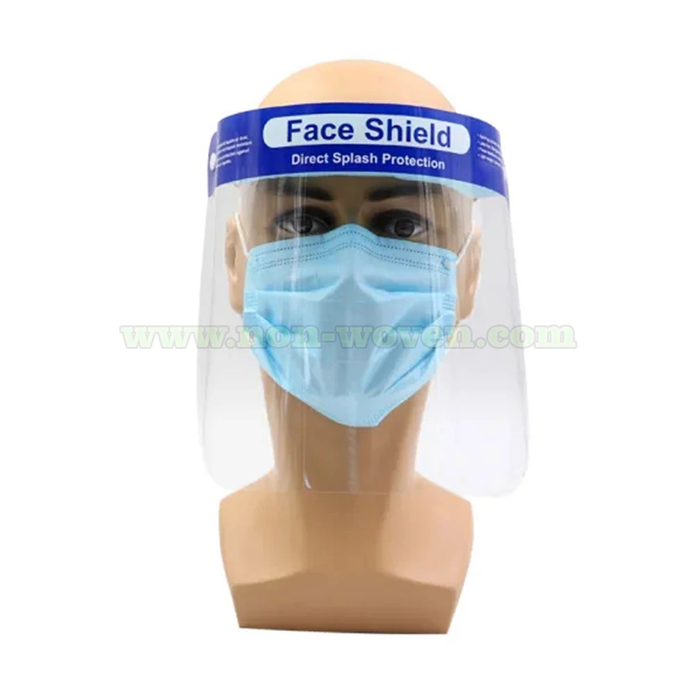 Facial Protective Equipment Protector Transparent Splash Dust Safety Face Shield Visor