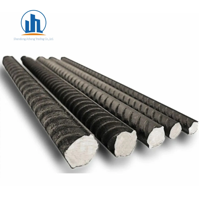 Corrugated Bar Iron Rod 6mm 16mm 20mm 22mm HRB400 HRB500 Steel Rebar Jichang Brand Deformed Reinforced Steel Hrb Grade