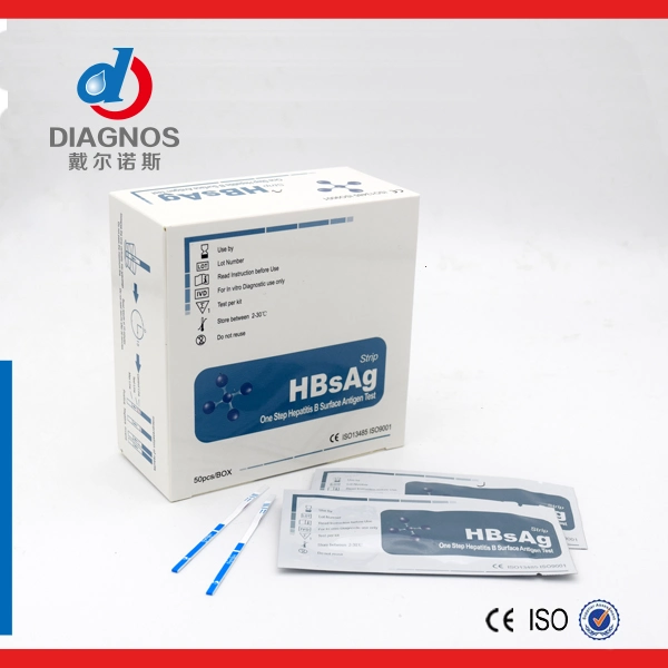 Medical Supply Rapid Diagnostic Test Kit Hbsag Whole Blood / Serum / Plasma Test