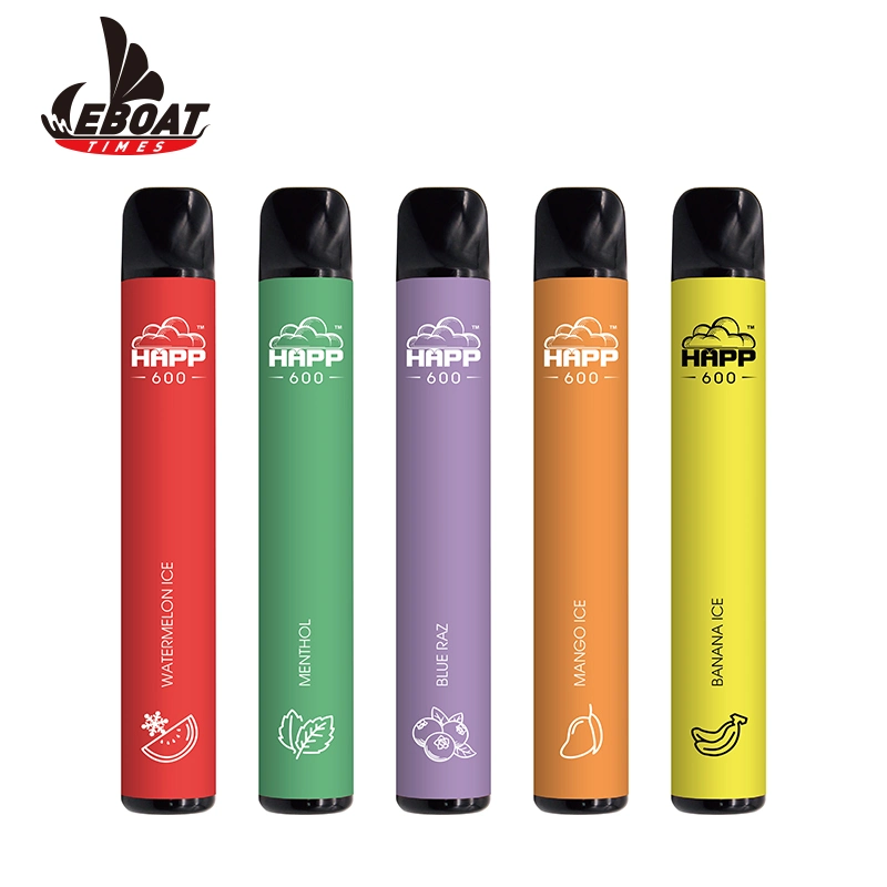 Wholesale/Supplier Price Disposable/Chargeable Vape 800 Puffs Custom Branded Vape 20mg Nic Electronic E Cigarette with Blue Raz Lush Ice Mango Ice Banana Ice