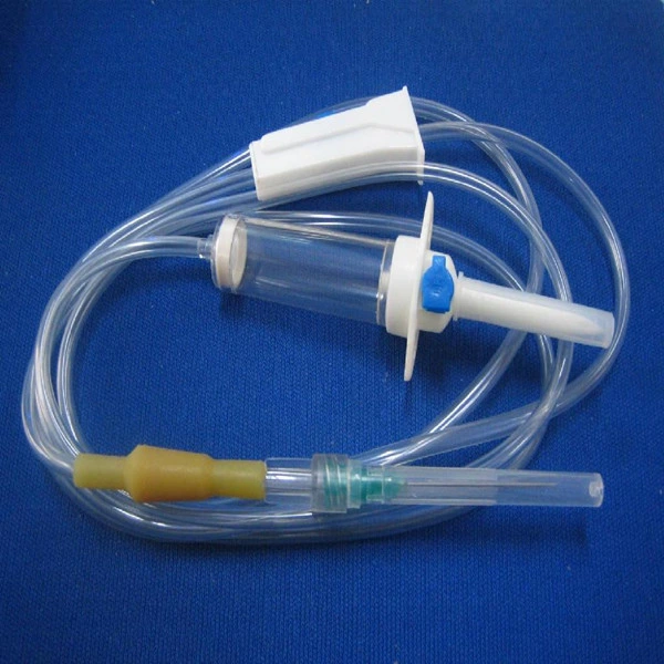 CE Approuvé Ensemble de perfusion intraveineuse jetable avec aiguille