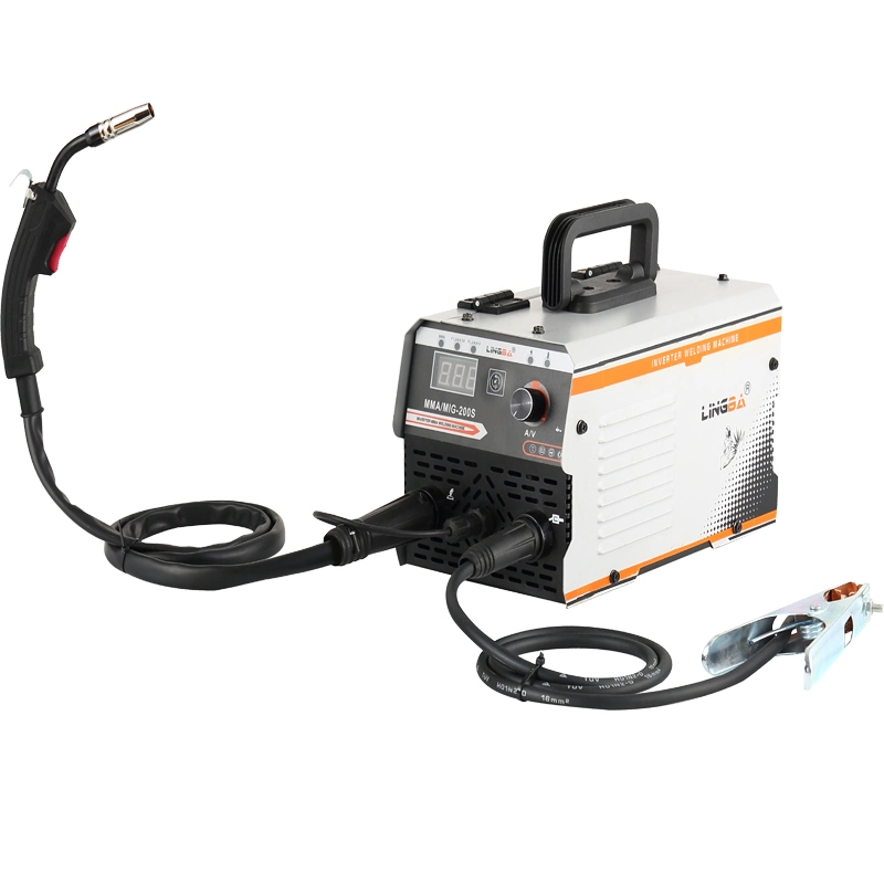 Lingba Mini 2 in 1 Gasless IGBT MIG Welding Machines Welders 160A