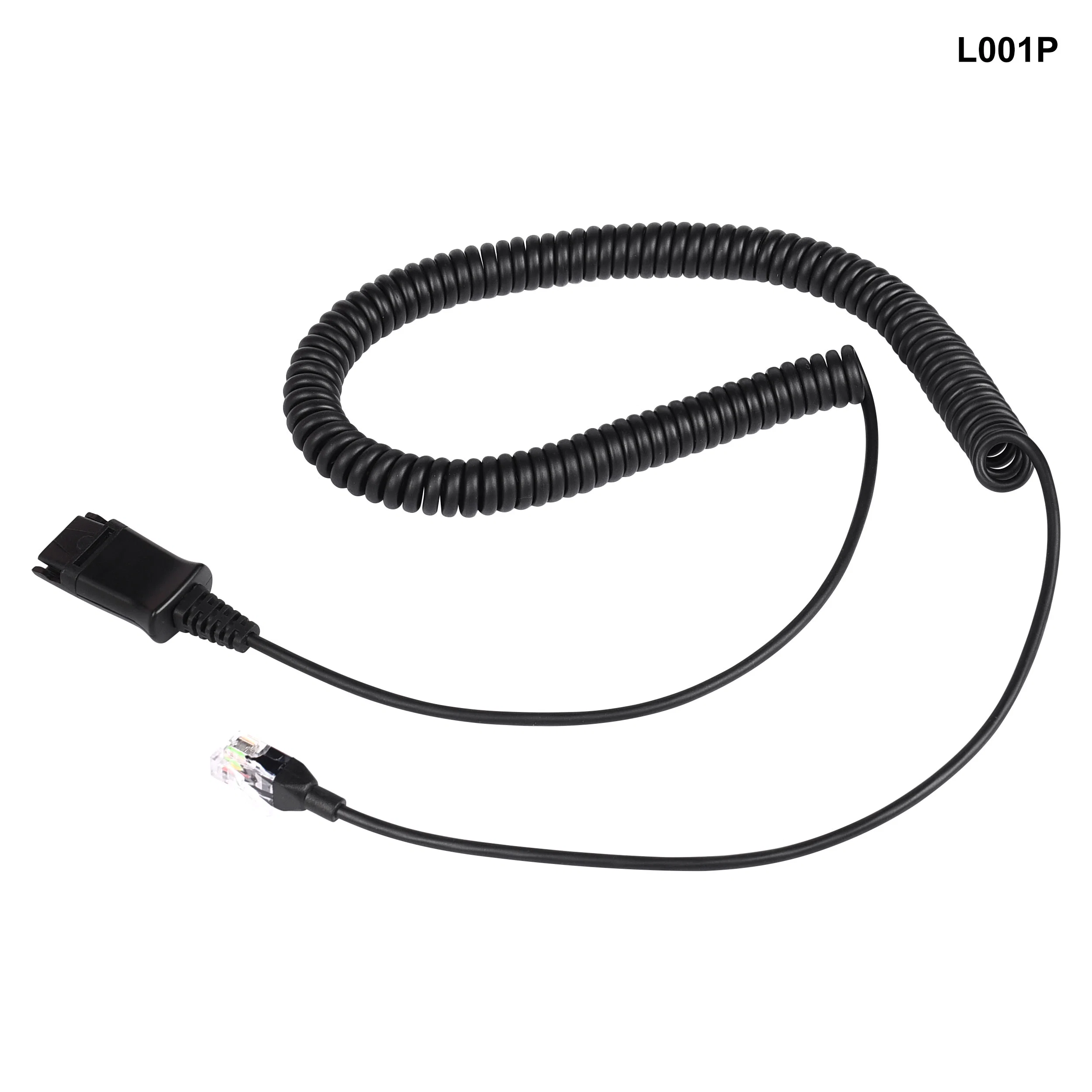 for Plt Poly Gn Jabra Compatible Qd Cable and Headset Flat Wire