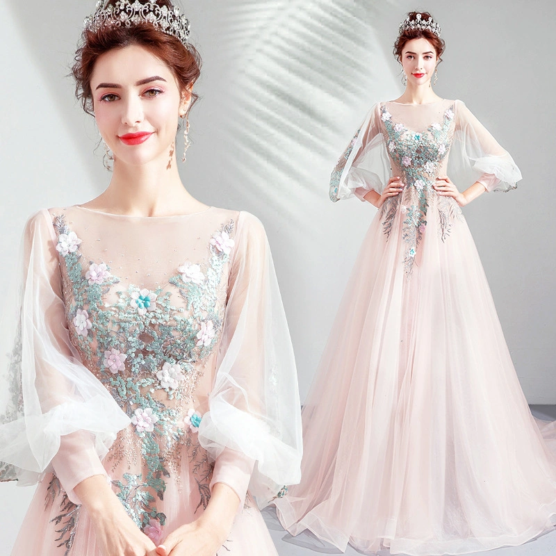 Bride&prime; S Dress Wedding Evening Dress