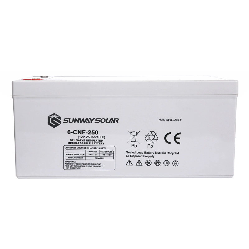 Sunway New Design 12V 250ah Lead Acid Battery