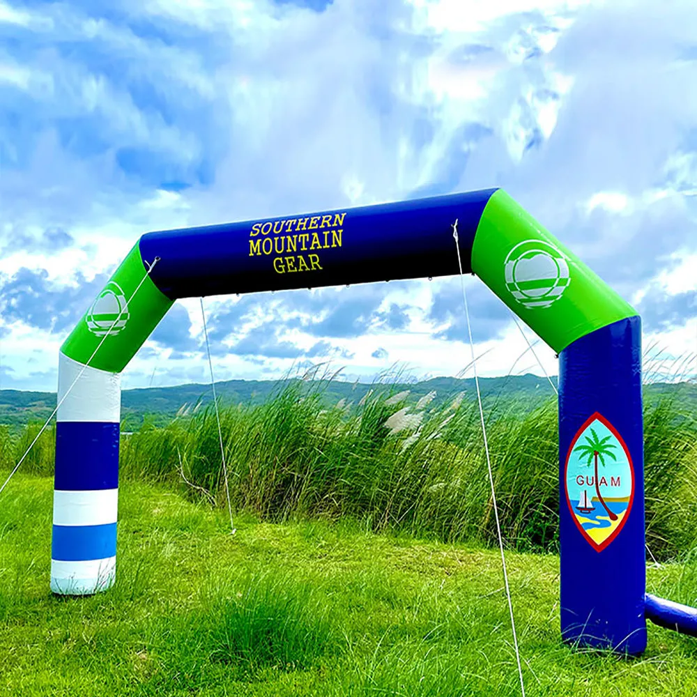 Factory Price Arch Inflatable Gate Customizable Finish Line Arch for Race Events and Sports