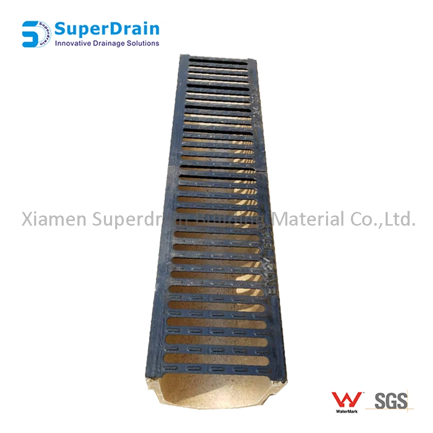 High quality/High cost performance  Garden Polymer Concrete Gutter Drainage Covers Rain Water Drain