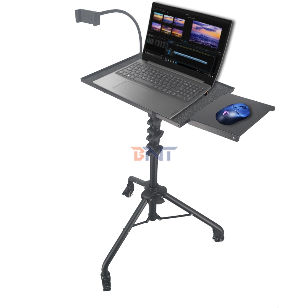 Portable Installation Easy Tripod with Mouse Tray for Outdoor