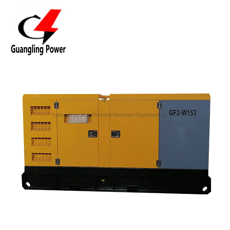 125kVA 100kw Three Phase Water-Cooled Soundproof Genest Automation Type Electric Generation Set