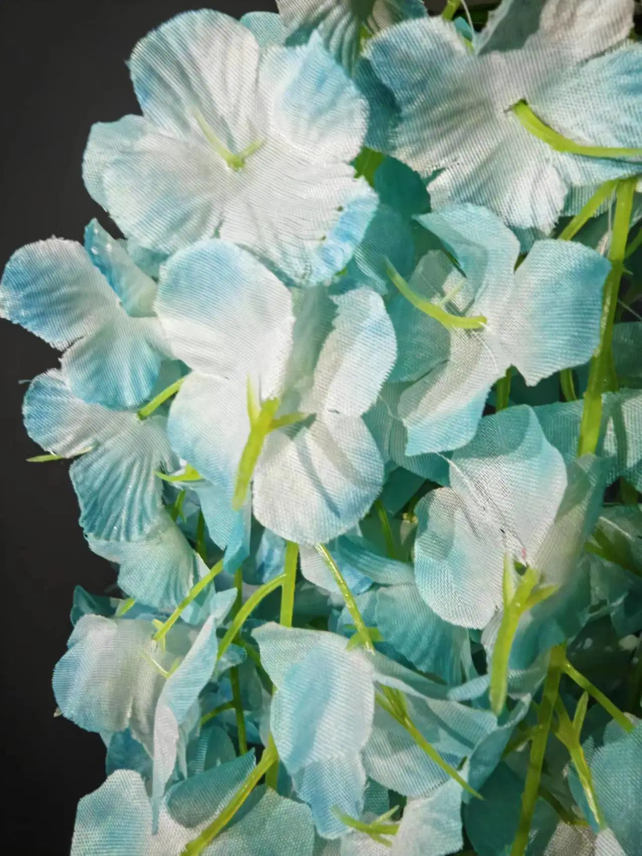 Flores artificiais Real de plástico Toque Glicínias flor para casa decorações de casamento