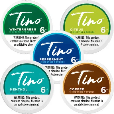 Russia Sweden Snus Velo Tinoo Fresh Taste Ice Cool OEM Design 6mg Nicotine Pouches