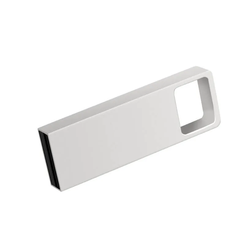 Llavero de metal Mini USB Stick equipo 2.0, una memoria USB Storage