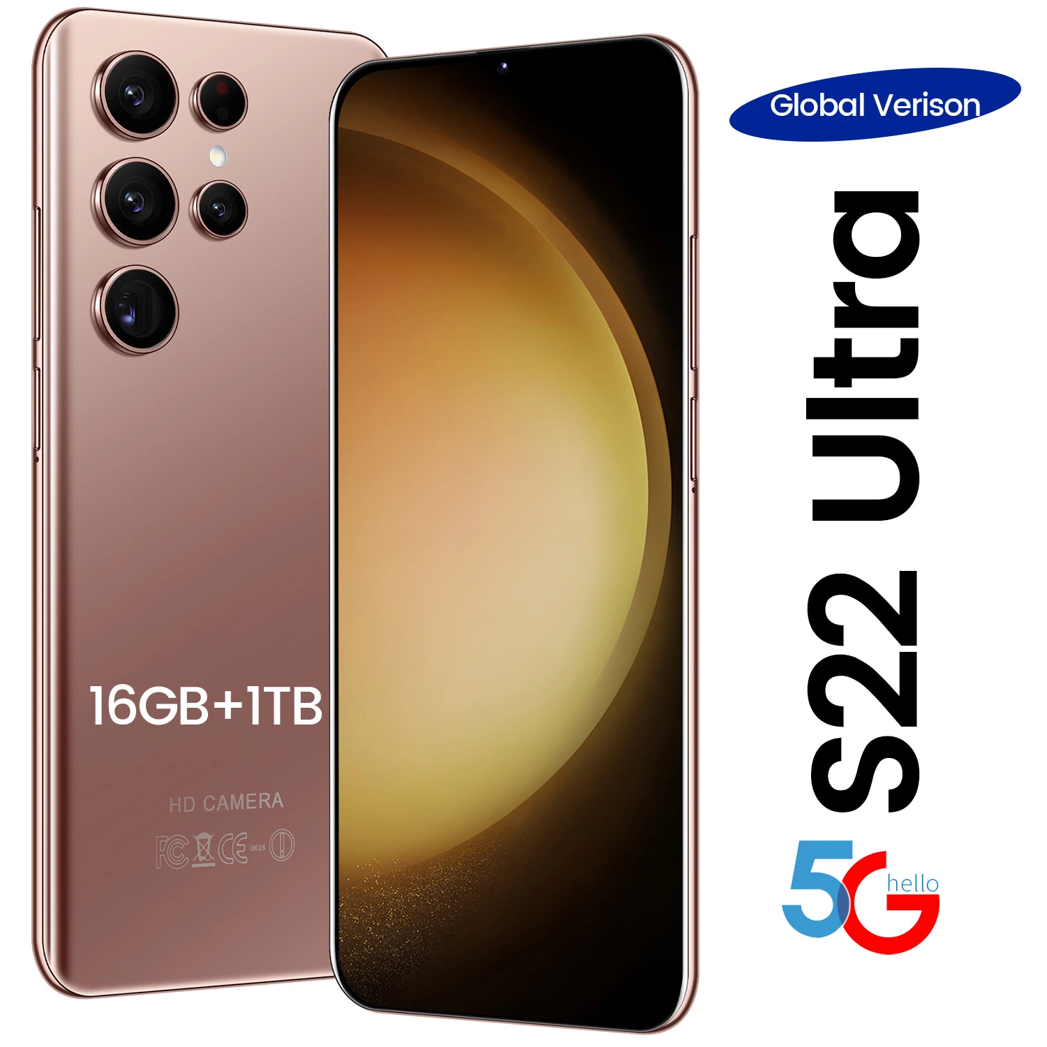 S22 Ultra 6.7-Inch Large-Screen Smartphone in Stock