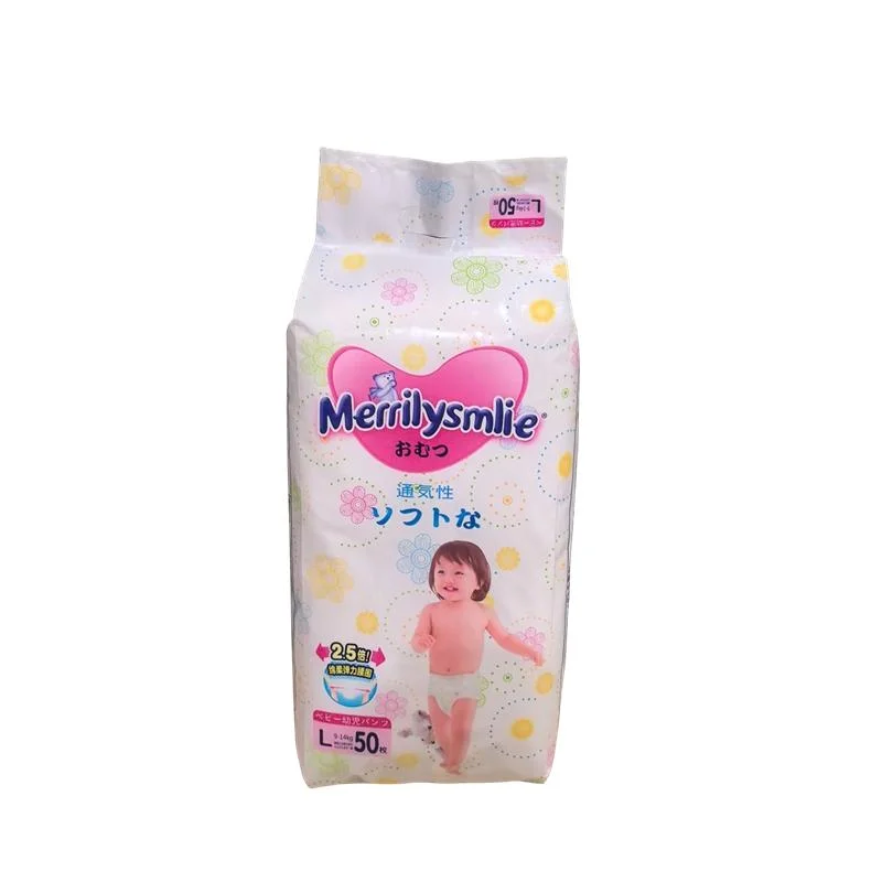 Baumwolle Baby Windeln Baby Produkte Gedruckt Leak Guard Bester Preis Winshare Inspection Qualität Hohe Absorption Einweg Berühmte Marke Baby Hosen Hose in L-Größe