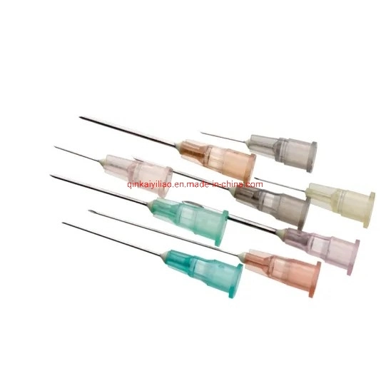 Medical Hypodermic Injector Stainless Steel Syringe Needle 21g 24G