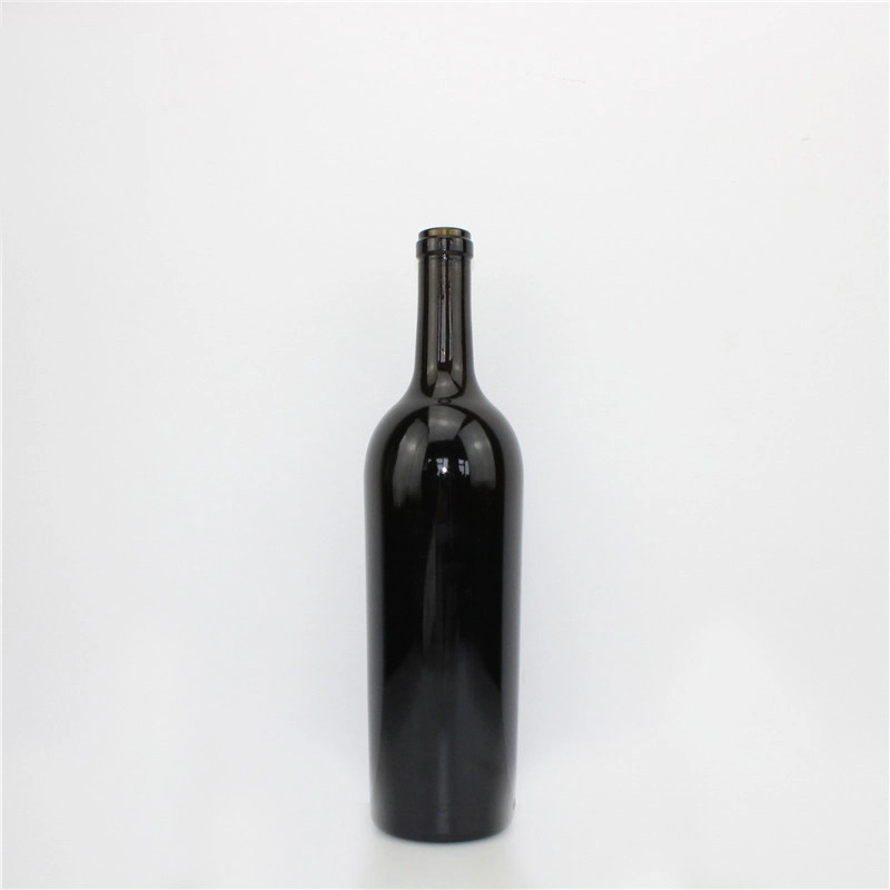 Wholesale/Supplier Red Wine Bottle Dark Green Empty Luxury Manufacturers Champagne Burgundy Empty Wine Glass Bottles