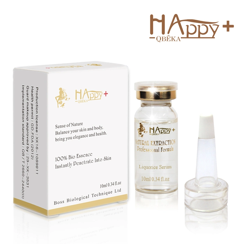 OEM Cosmetic Best Quality Happy+ Liquorice Antiallergic Moisturizing Serum