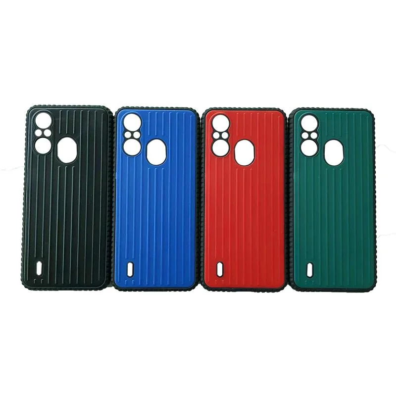 Accessoires pour téléphone portable Freelander Two en une seule couverture rigide pour étui de téléphone Infinix Smart6 Smart5.