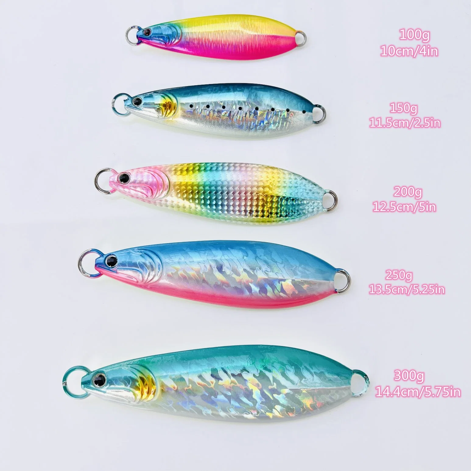 New Ocean Saltwater Boat Fishing Metal Lead Fish Jigging Lure Fishing Lure