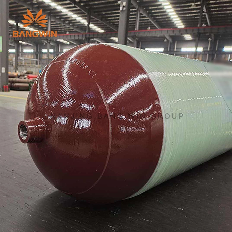 Factory Wholesale/Suppliers CNG Type 2 Gas Cylinders 80L406mm Diameter Glass Fiber