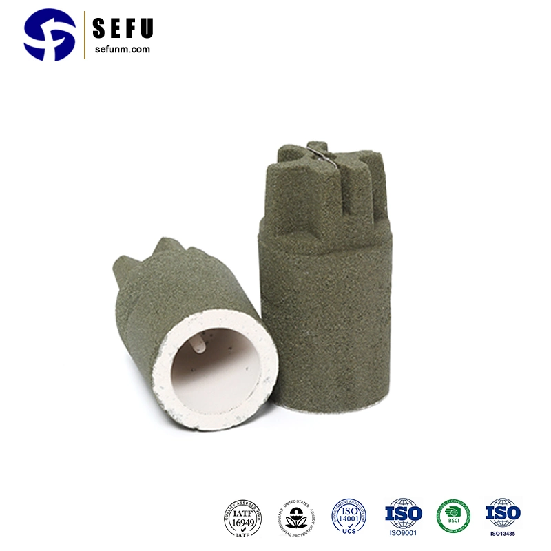 Carbon Cup Manufacturers Square Thermal Analysis Sample Cup for Test CE/C% Si%