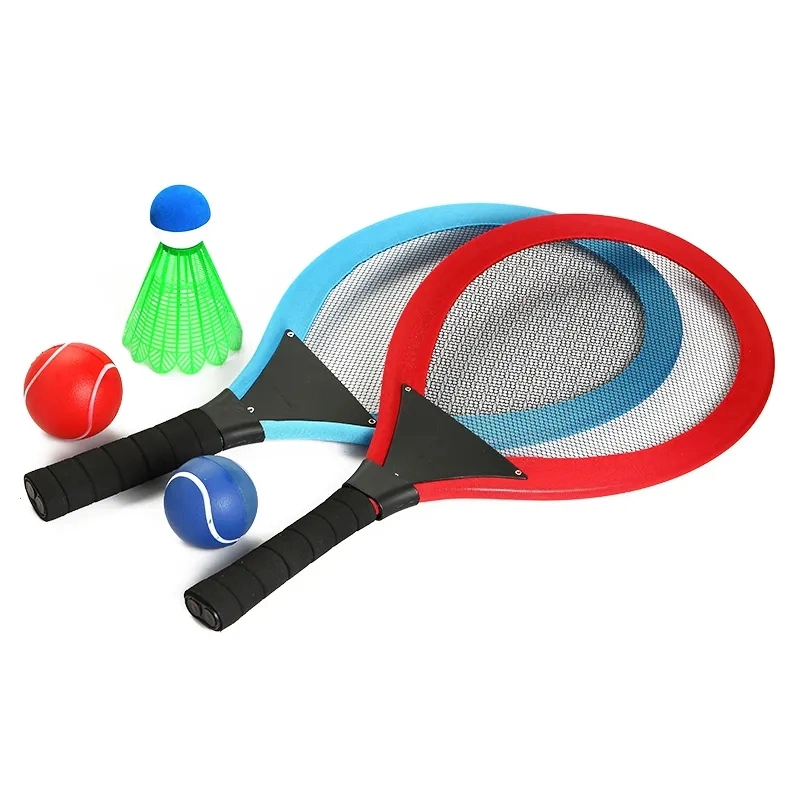 Hot Sale 3 in 1mini Portable Beach Tennis Set Kids Sports Game with Badminton Volleyball for Children