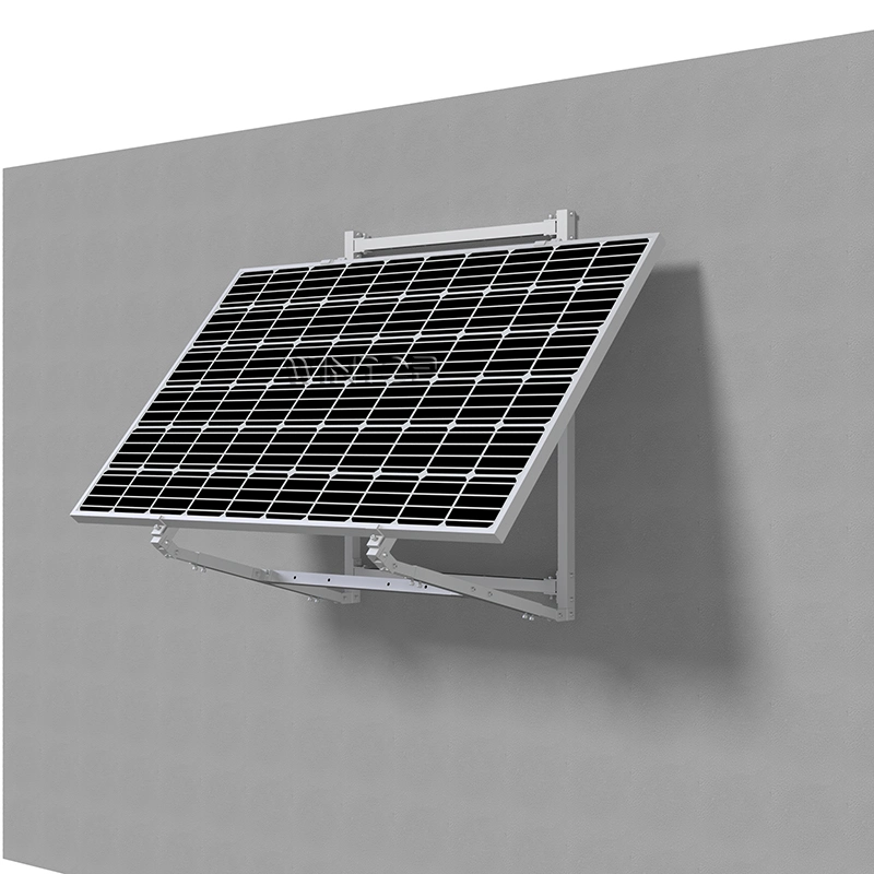 Angle Adjustable Aluminum Easy Solar Panel Bracket for Garden