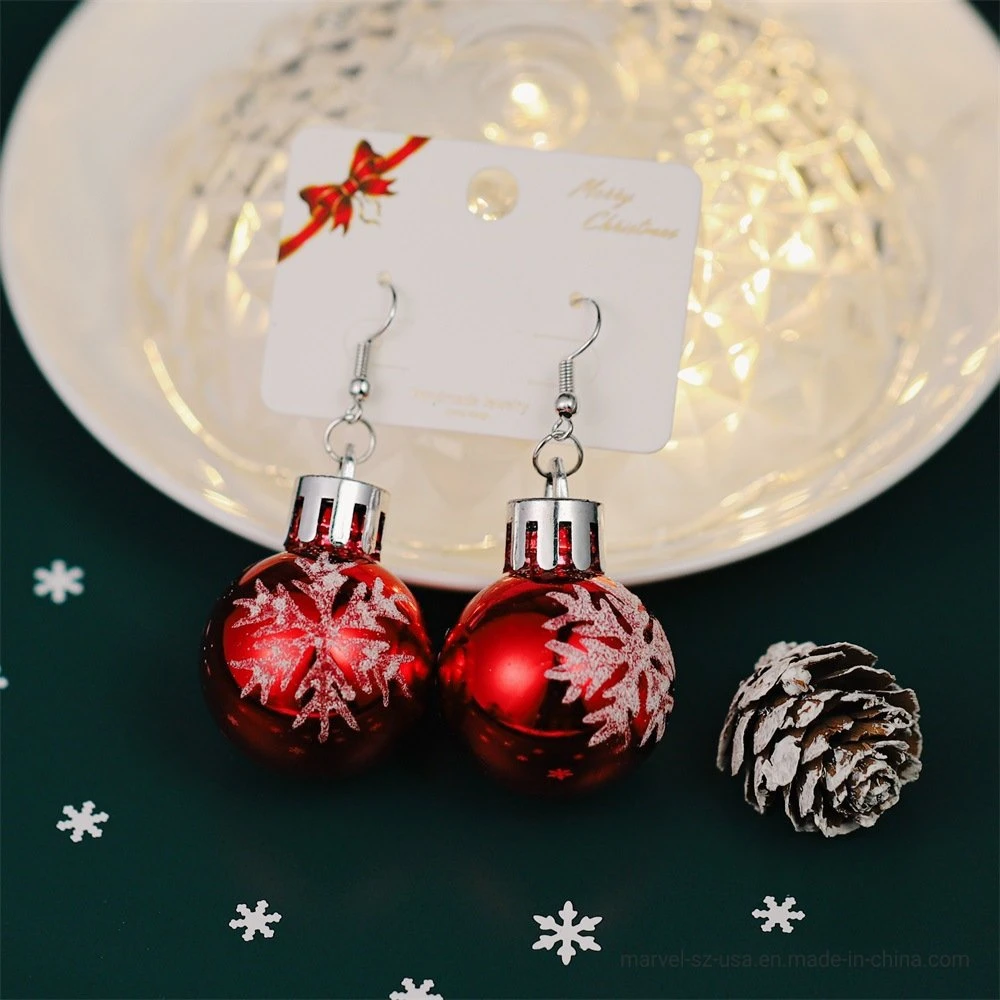 Snowflakes Earrings for Girls Thanksgiving Xmas Jewelry