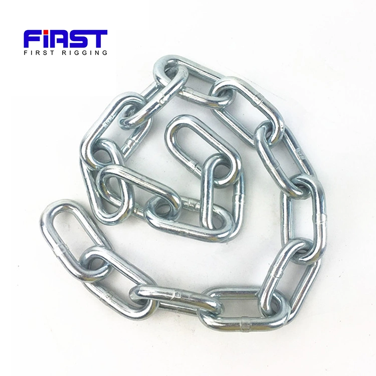 Galvanized Welded SS304/316 Long Link Chain DIN763 Link Chain