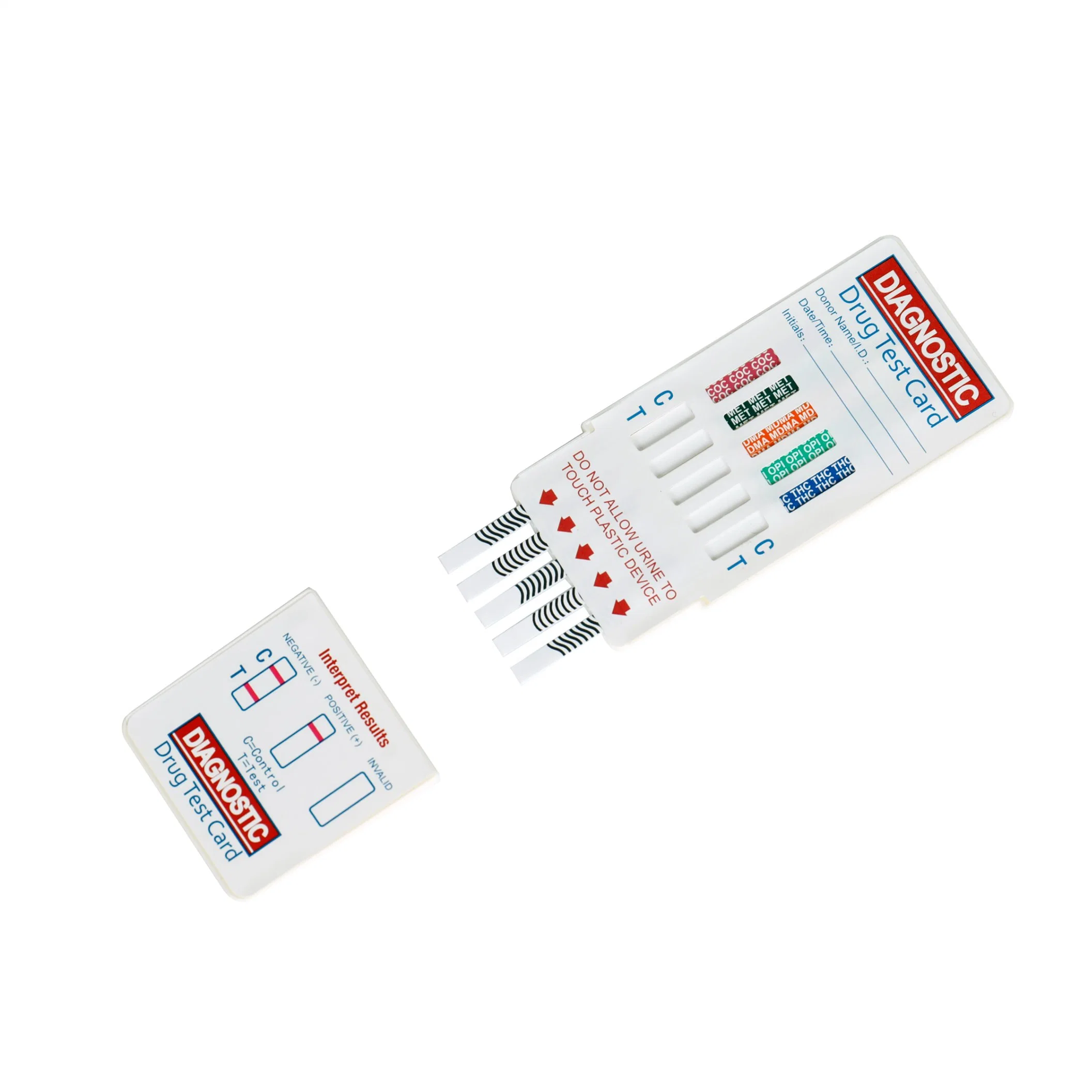 ISO13485/Cecfda Urine OEM Cartons Multi Panel Drug Rapid Diagnostic Test