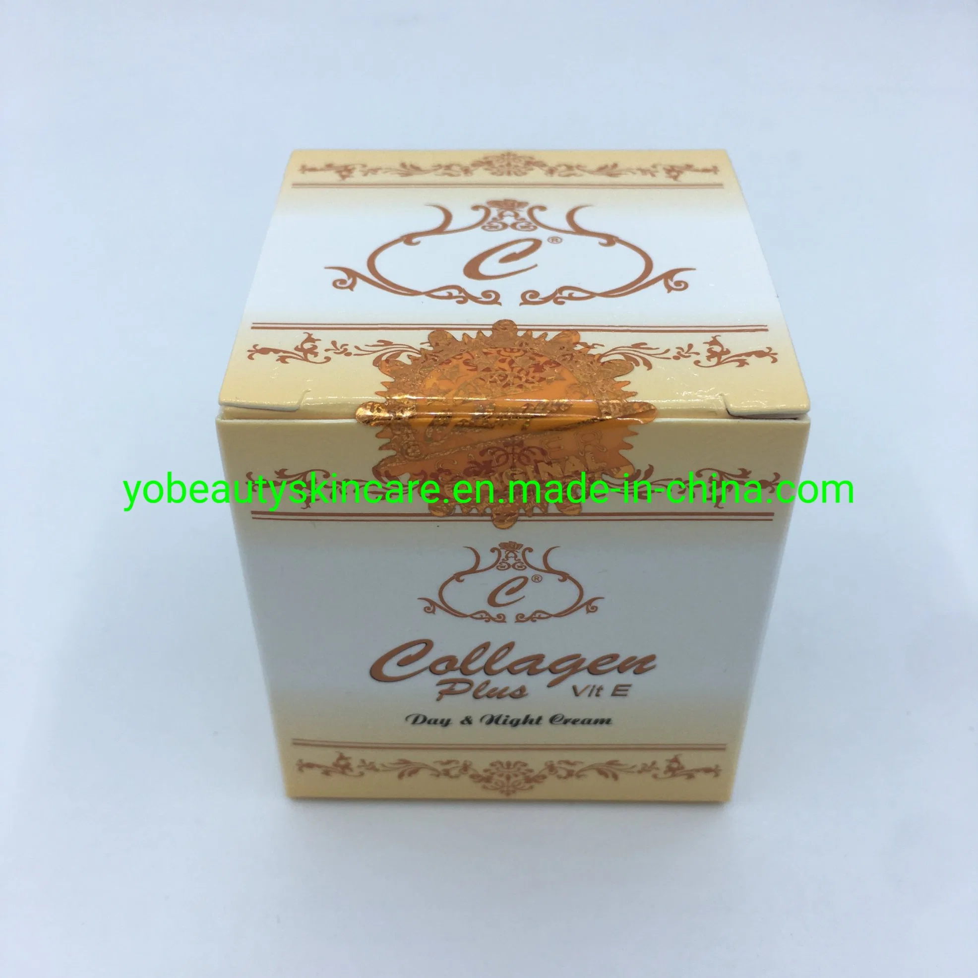 New Package Collinجين Vitamin Plus Vit E Face Beauty Skin كريم الرعاية النهارية والليلية