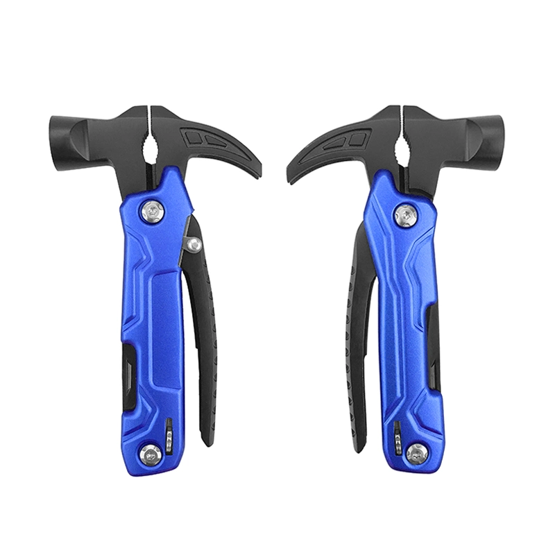 New Design Portable Multifunctional Claw Hammer Pliers Multitool Emergency Hand Tool