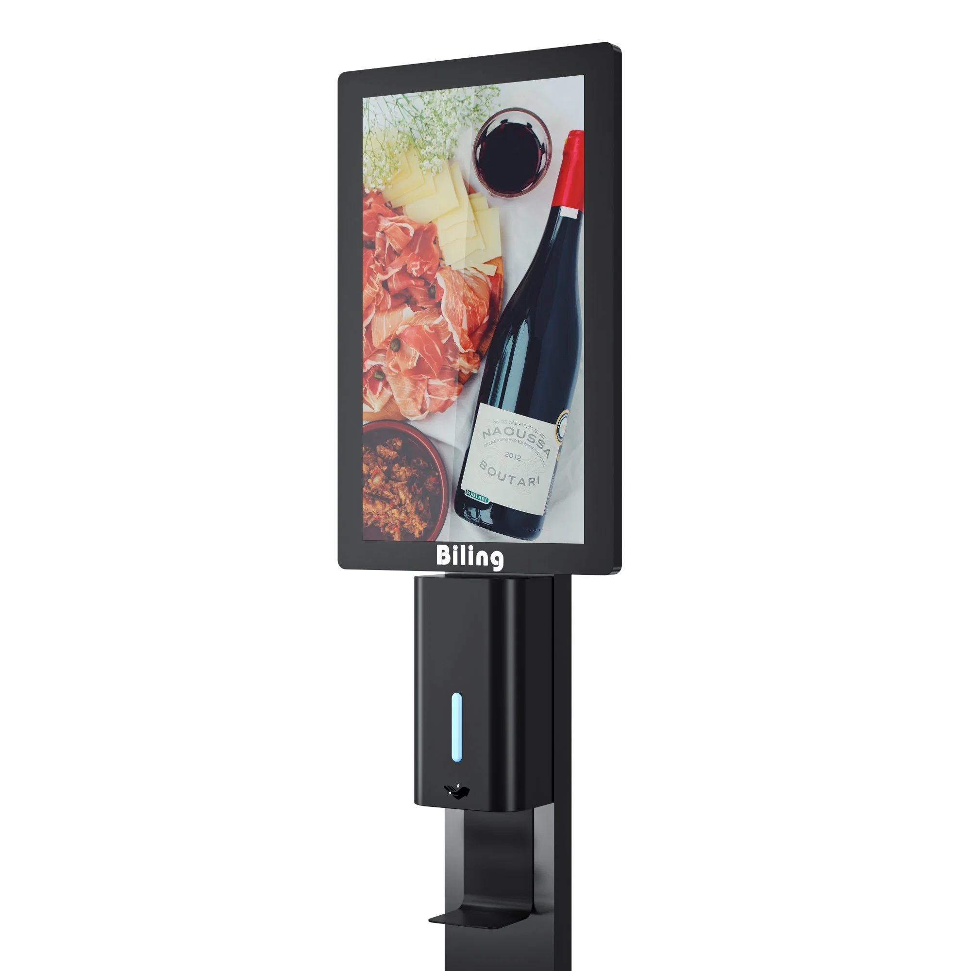 Android Video Wall Display Advertising Player Mirror Hand Sanitizer Dispenser