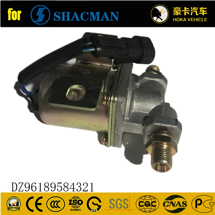 Original Shacman Spare Parts Electromagnetic Valve Dz96189584321