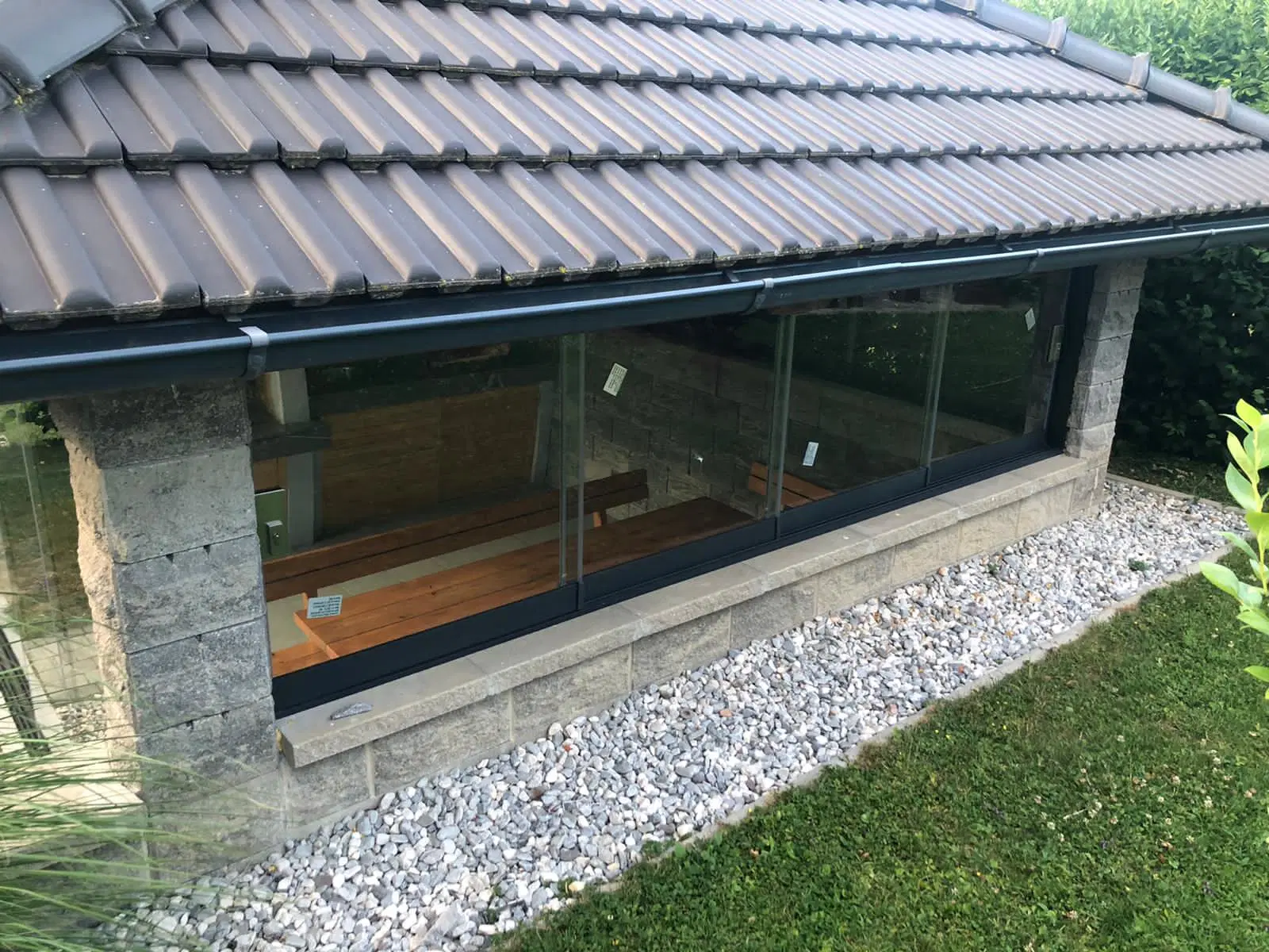 Ventana deslizante de aleación de aluminio de vidrio templado doble para casa|Villa|Hotel usado Ventana