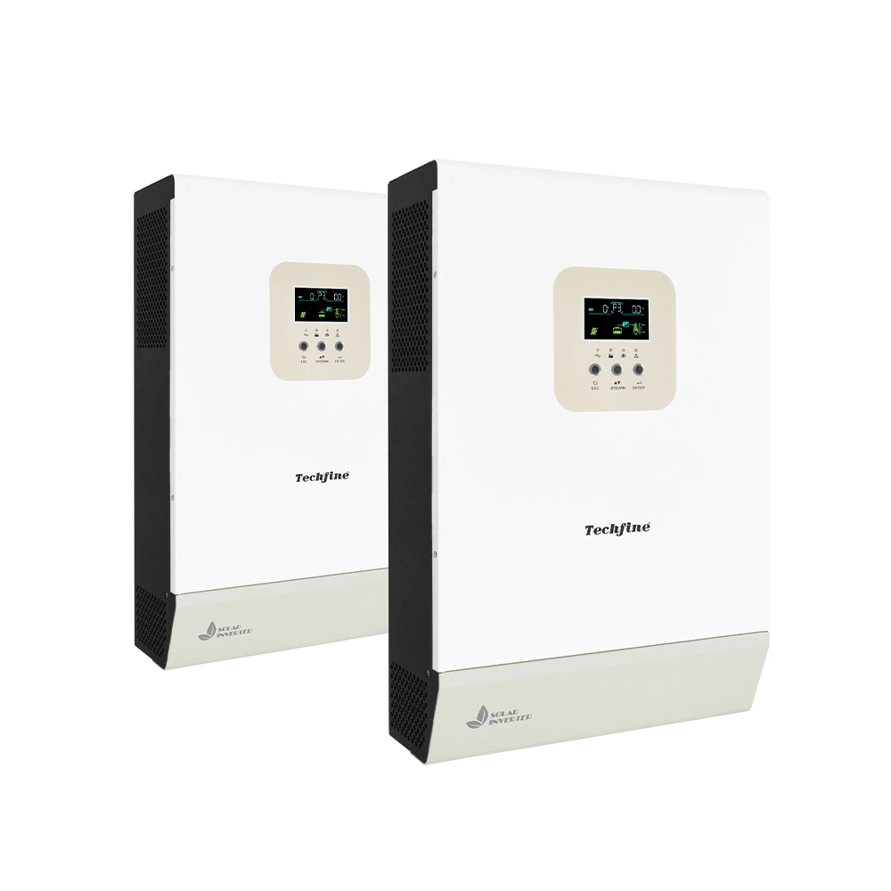 Techfine 48VDC 230VAC 5KW 3.5KW off Grid Inversor Solar DC a 3 Fase AC Inversor de Energia10kw inversor