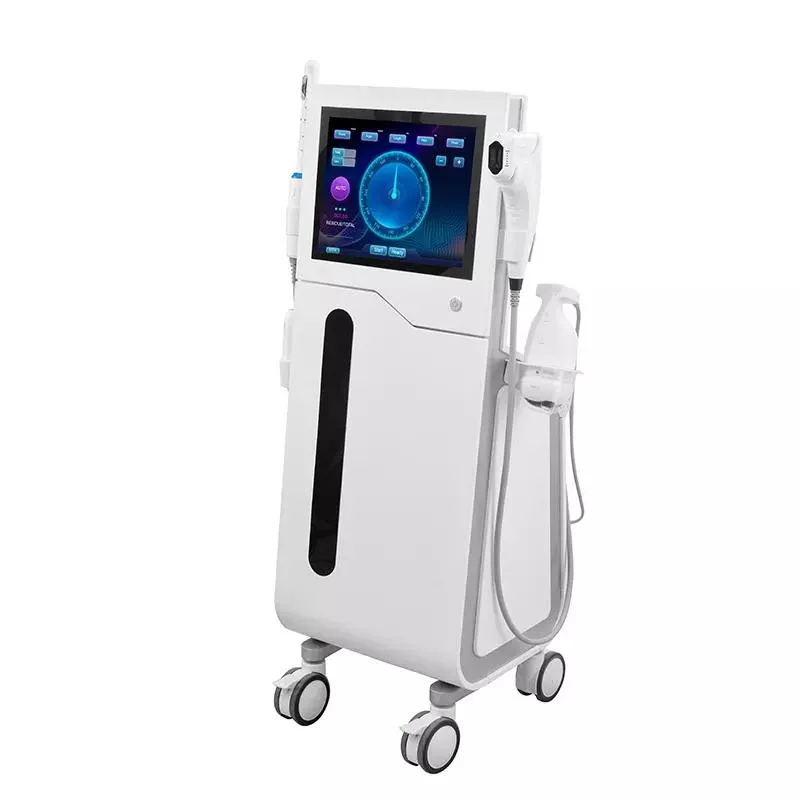 2023 Ultra-sons Multifunctional HIFU Focalizado Beleza Machine 62000 Shots Vmax Elevação de superfície HIFU Remoção de dobras/elevação da linha de canela Dispositivo de ultrassons HIFU