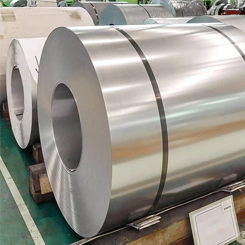 Bobinas de alumínio-zinco materiais para telhados Az150 ASTM A792m material de construção Galvanizado anti-manualmente DX51D e AZ