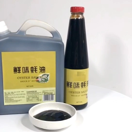 Superior Oyster Sauce Halal Certified Oyster Sauce as Seasoning